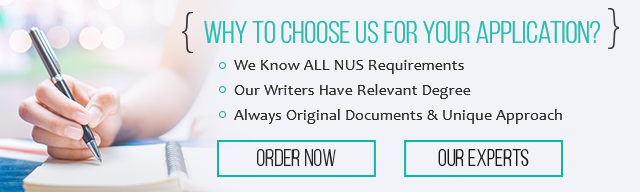 nus application personal statement