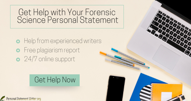 forensic science personal statement examples