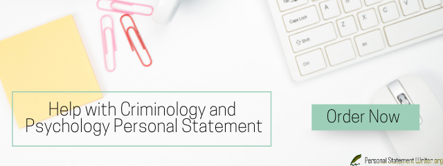 personal statement examples for criminology and psychology