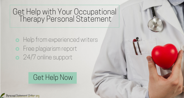 personal statement occupational therapist