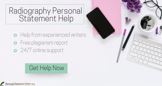 personal statement examples for radiography jobs